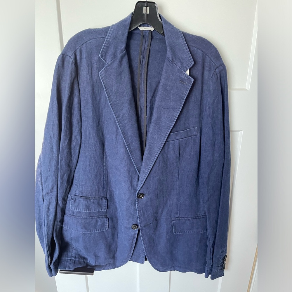 Billy Reid Indigo Lewis Jacket/Blazer